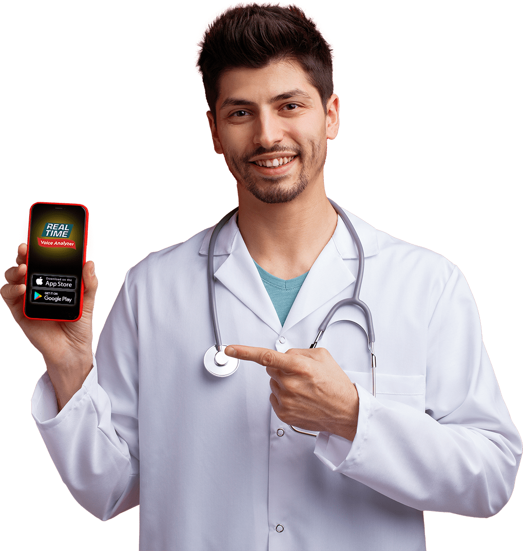doctor with phone